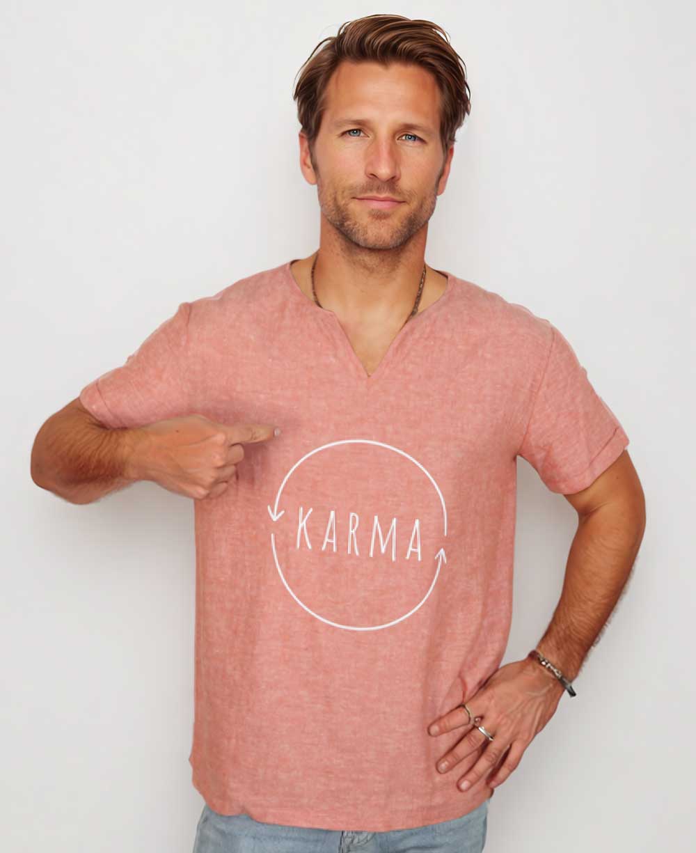 Men’s Karma Linen Kurta Shirt